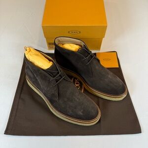 Tod’s Brown Suede Desert Boots Size 7.5UK/9.5US Brand New In Box MSRP $925